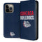 Gonzaga University Bulldogs Bold iPhone 15 Pro Max Folio Case